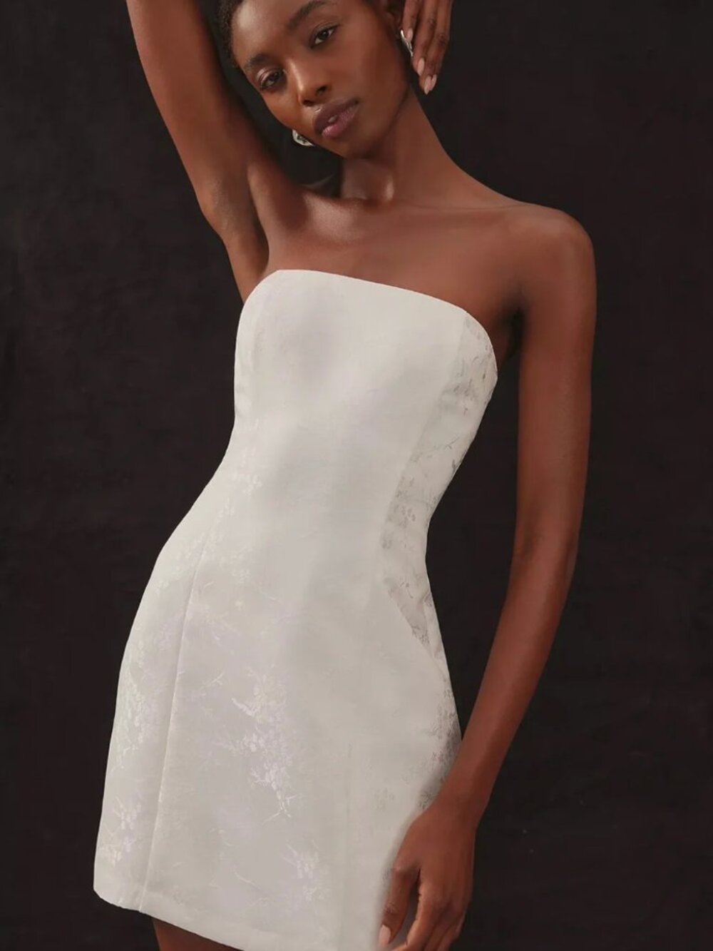 Reformation Gabby Jacquard Dress